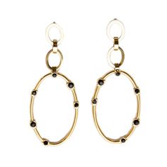 Серьги из бижутерного сплава с swarovski Moon Paris MIK-22.10-057