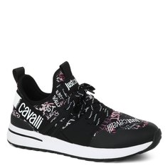 Кроссовки женские Just Cavalli 74RB3SD3 черные 38 EU