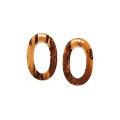 Серьги из бижутерного сплава со смолой Nature Bijoux NB23.1-12-78232