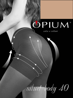 Колготки женские Opium SiluetBody40visone3 бежевые 3