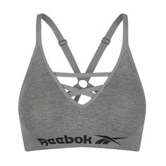 Топ-бра спортивный Reebok для женщин, бесшовный, U4_C9497_RBK, серый, M
