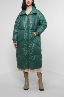 Пальто женское Belucci BL22096124-004 зеленое 50 RU