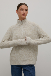 Свитер мужской Finn Flare FWC21123 белый S