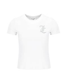 Футболка женская Juicy Couture JCWC122079/117 белая 46 RU