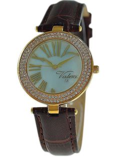 Наручные часы женские Valeri 6305-X003 коричневые