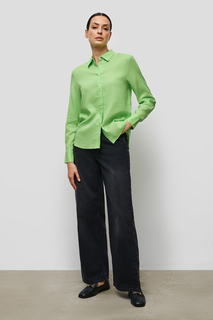 Рубашка женская Baon B171001 зеленая XL