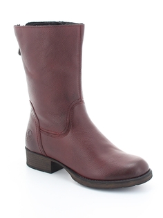 Полусапоги женские Rieker Z9555-35 бордовые 3.5 UK