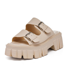 Сабо женские INSTREET 275-31WK-746SS бежевые 37 RU