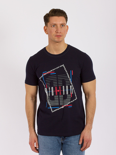 Футболка мужская DAIROS GD69301290 синяя M