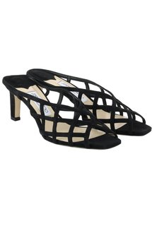 Мюли женские Jimmy Choo 112551 черные 37 EU