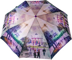 Зонт складной женский автоматический Raindrops 19270687, разноцветный