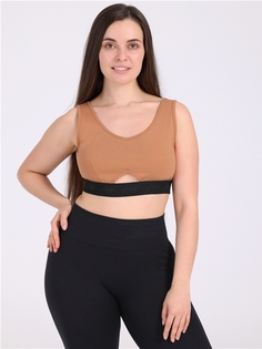 Топ женский Апрель 1ЖНС4352804 бежевый 104/164