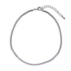 Колье из бижутерного сплава с swarovski 37 см Moon Paris MB-23.04-020