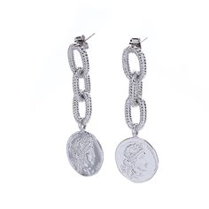 Серьги из бижутерного сплава Moon Paris MR-22.03-045