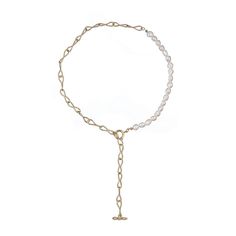 Колье из бижутерного сплава с культивированнымжемчугом 54 см Moon Paris MRQ-23.04-044