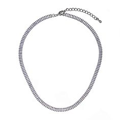 Колье из бижутерного сплава с swarovski 35 см Moon Paris MB-23.04-021