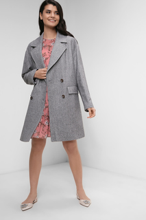 Пальто женское Belucci BL21016083-014 серое 48 RU