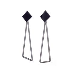 Серьги из бижутерного сплава с эмалью Moon Paris MR-22.12-217