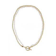 Колье из бижутерного сплава с культивированнымжемчугом 42 см Moon Paris MRQ-23.04-033