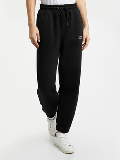 Спортивные брюки женские oodji 16701086-2 черные 2XS