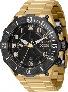 Наручные часы мужские INVICTA 39907 золотистые