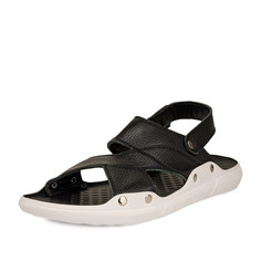 Сандалии мужские quattrocomforto 336-31MZ-034KK черные 43 RU