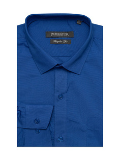 Рубашка мужская Imperator PT1144-OK синяя 44/178-186