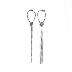 Серьги из бижутерного сплава с swarovski Moon Paris MB-22.12-004