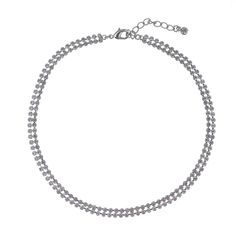 Колье из бижутерного сплава с swarovski 37 см Moon Paris MB-23.04-019