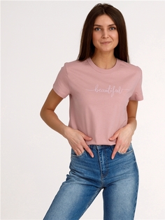 Футболка женская Апрель 1ЖДФК2692001 розовая 92/164