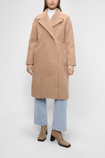 Шуба женская Belucci BL22086073CD-017 бежевая 48 RU