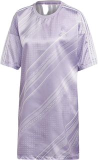 Платье женское Adidas DV2638 фиолетовое 40