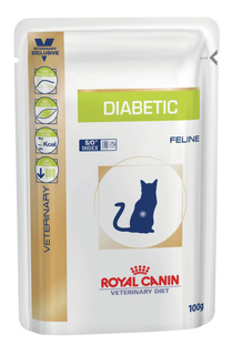 Влажный корм для кошек ROYAL CANIN Vet Diet Diabetic, при диабете, 100г
