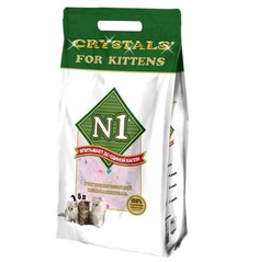 Впитывающий наполнитель для кошек N1 Crystals For Kittens силикагелевый, 5 л
