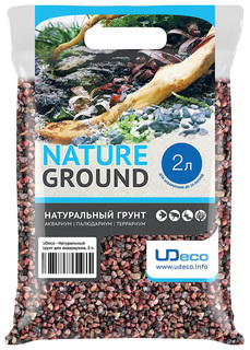 Грунт для аквариума UDeco River Pink 6-8 мм 2 л