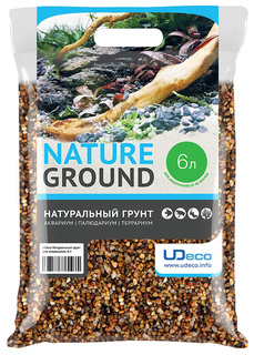 Грунт для аквариума UDeco River Yellow 3-4 мм 6 л