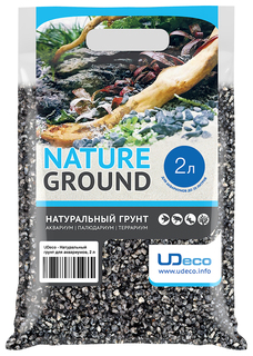 Грунт для аквариума UDeco Canyon Grey 4-6 мм 2 л