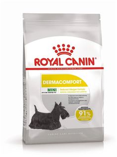 Royal Canin корм для взрослых собак малых пород с чувствительной кожей 1 кг
