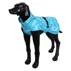 Дождевик для собак Rukka Drizzle, унисекс, голубой, 55, длина спины 55 см