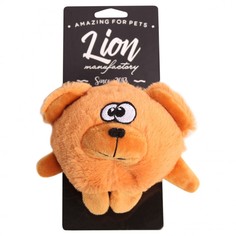 Lion Игрушка для собак Мишка-колобок (12 см.)