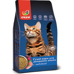 Сухой корм для кошек Окей, индейка, 1.5кг