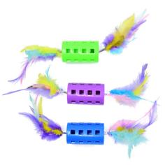 Игрушка для кошек Koopman Цилиндр с перьями и колокольчиком