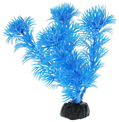 Искусственное растение для аквариума BARBUS Plant 020/10 Кабомба синий металлик 100 мм