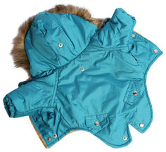 Куртка для собак Lion Manufactory Winter голубая р S