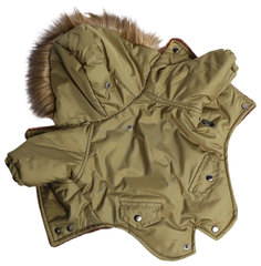 Куртка для собак Lion Manufactory Winter коричневая р S