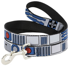 Поводок для собак Buckle-Down Звездные войны запчасти R2-D2 120 см