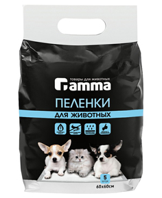 Пеленки для животных Gamma 60х60 см