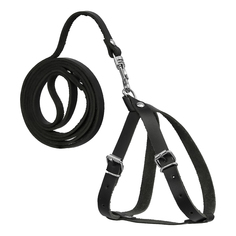 Шлейка с поводком для щенков и кошек Dono Della