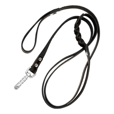 Поводок для собак Dono Della кожаный 220 см