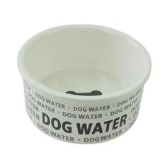 Миска для животных Foxie Dog Water керамическая 12,5 х 4,5 см белая 260 мл